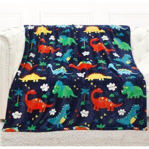 Dinosaur Gifts for Kids Boys,380 GSM Dinosaur Toddler Blanket for Boys and Girls